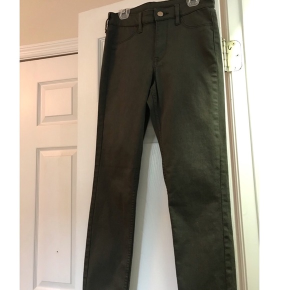 Olive Green Jeans - Picture 2 of 3